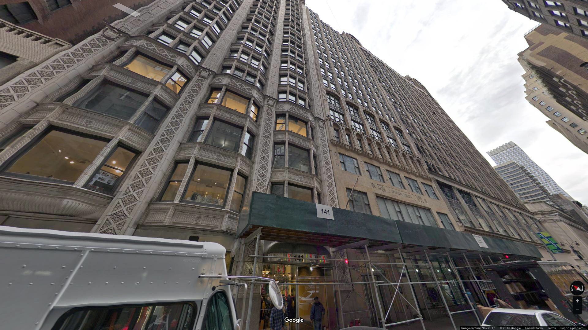 Rent Lease Office 135 West 36th Street