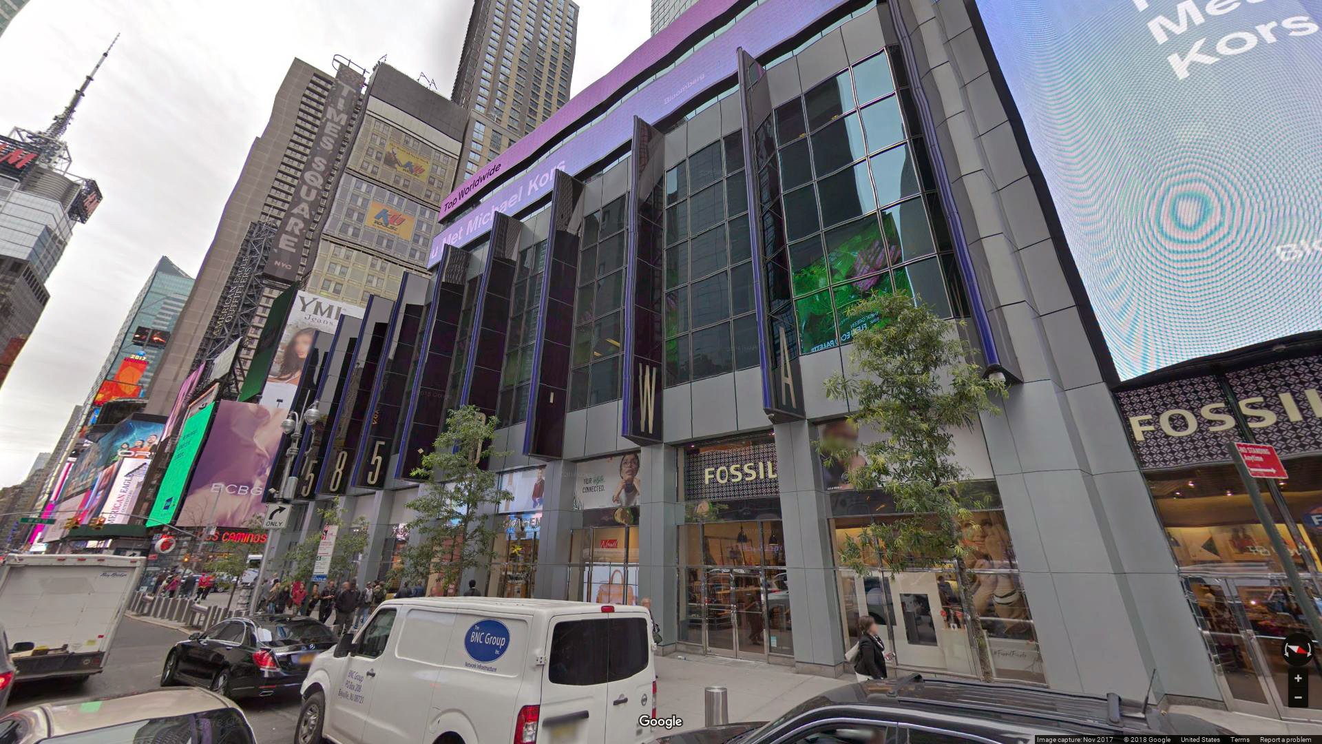 Rent, lease office 1585 Broadway