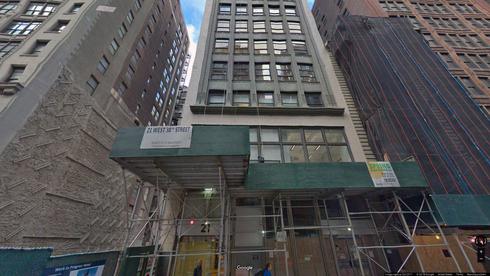 rent office 21 west 38th street