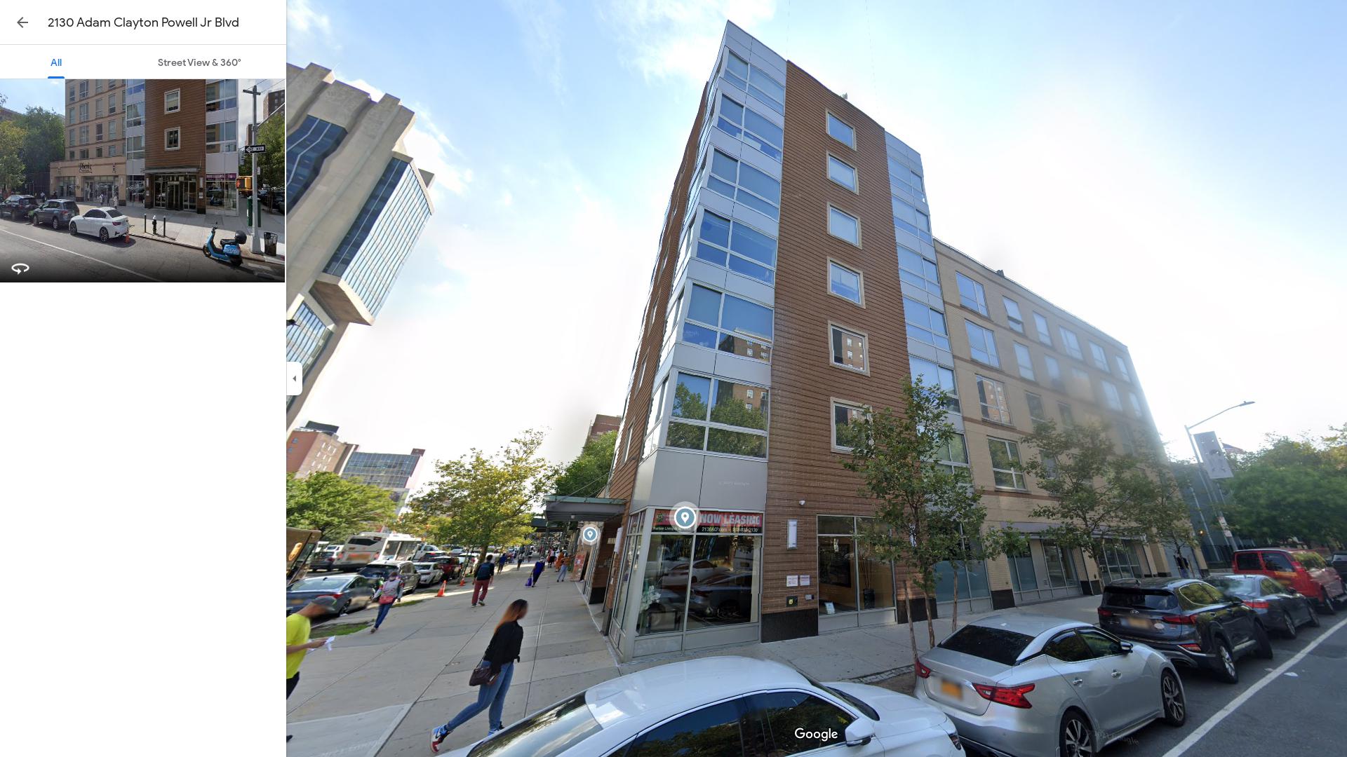 Rent, lease office 2130 Adam Clayton Powell Jr Boulevard