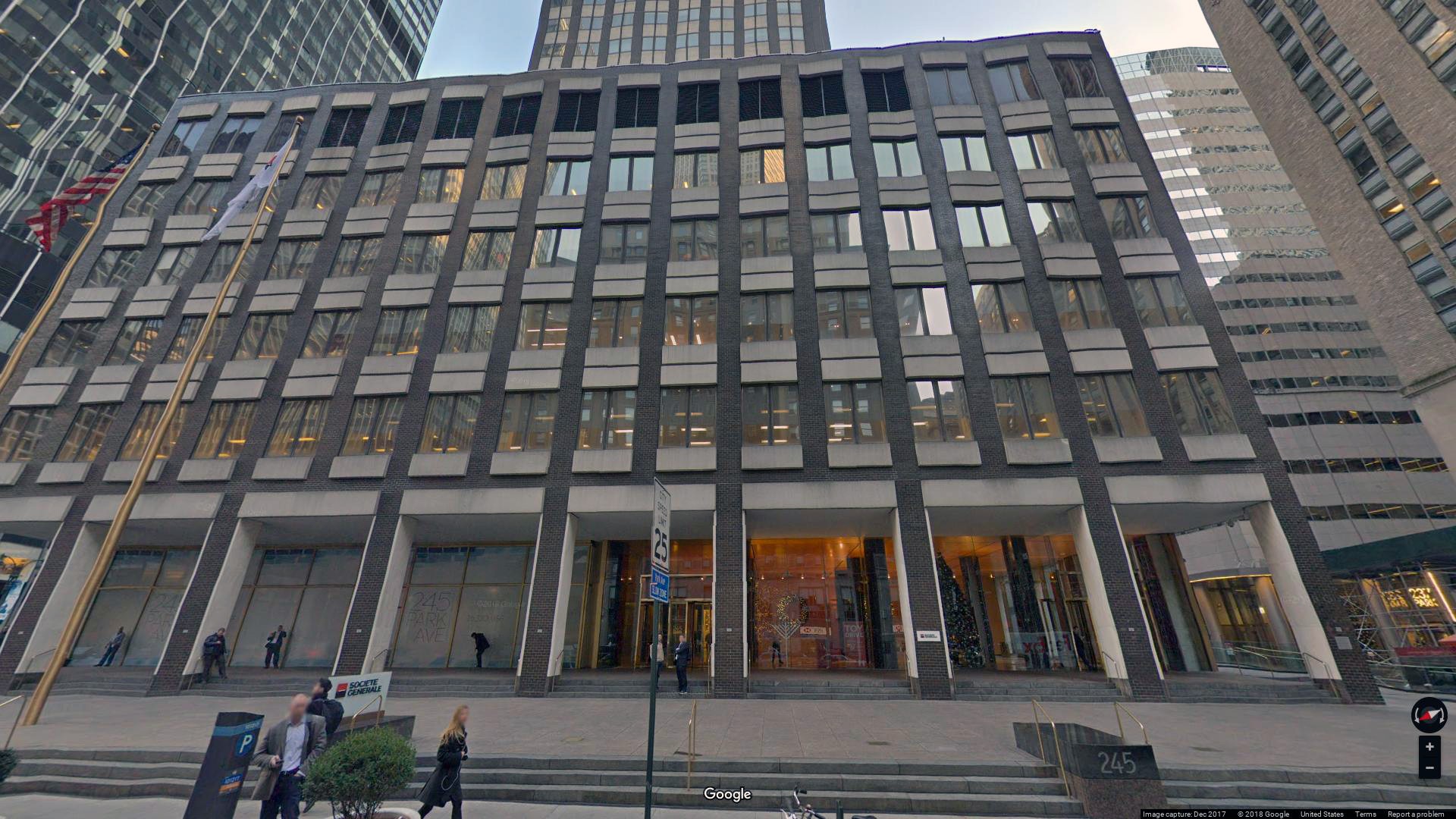 Rent, lease, coworking or sublease office 245 Park Avenue