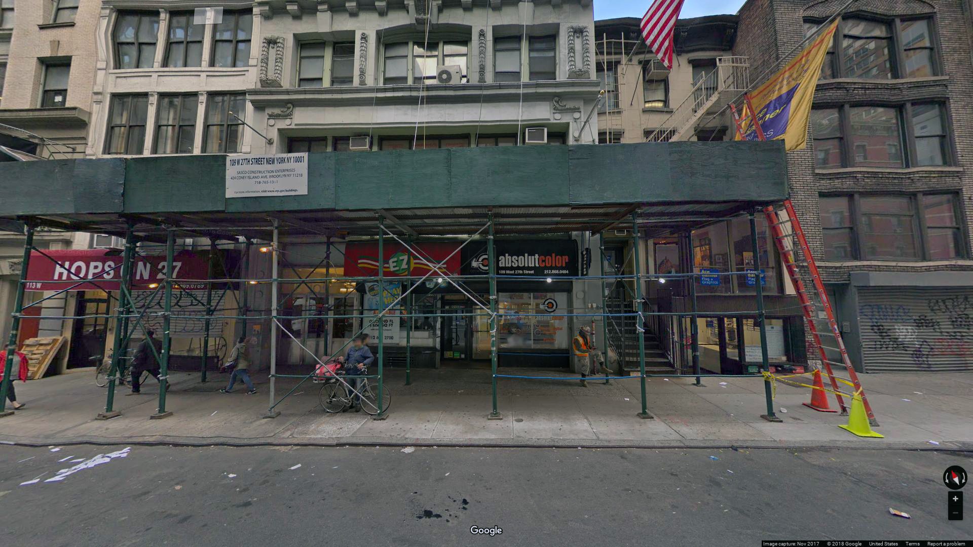 Rent Office 109 west 27th street