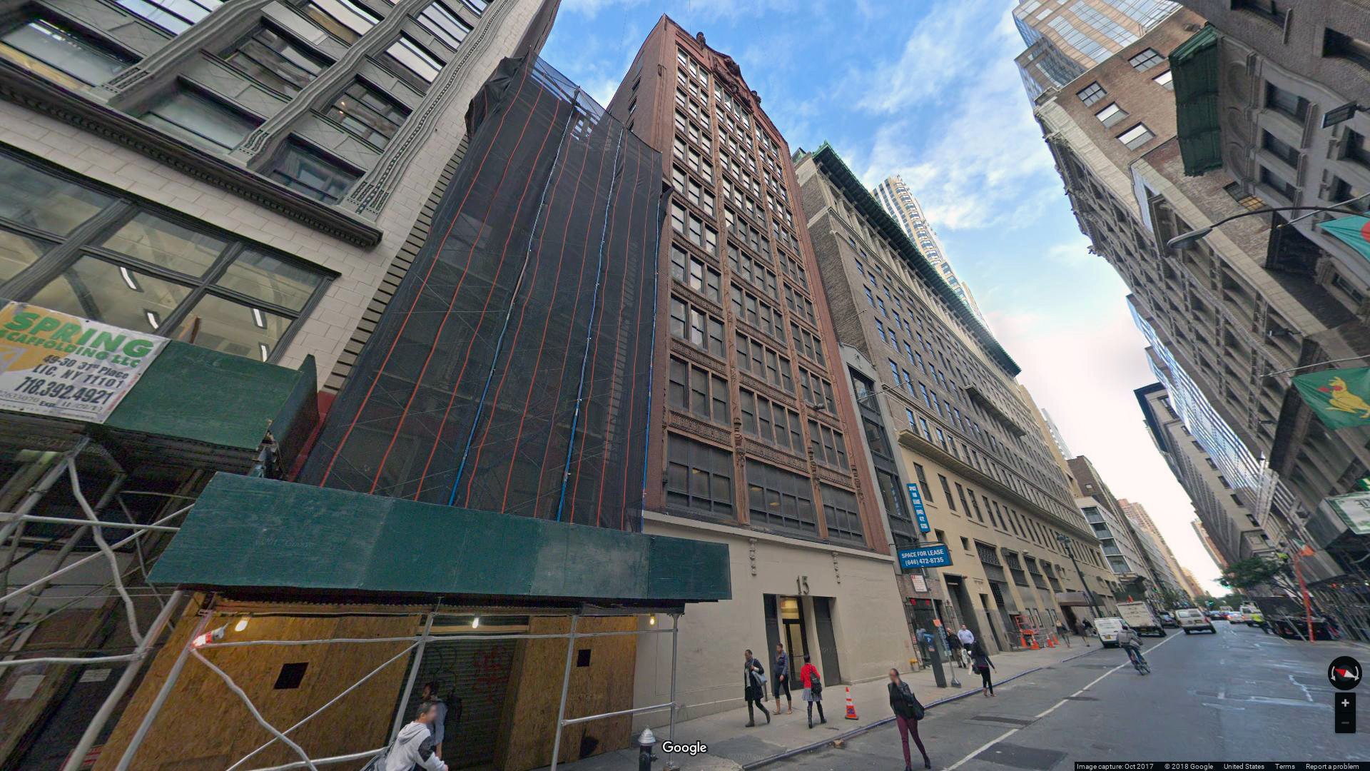 Rent Office 15-17 west 38th street