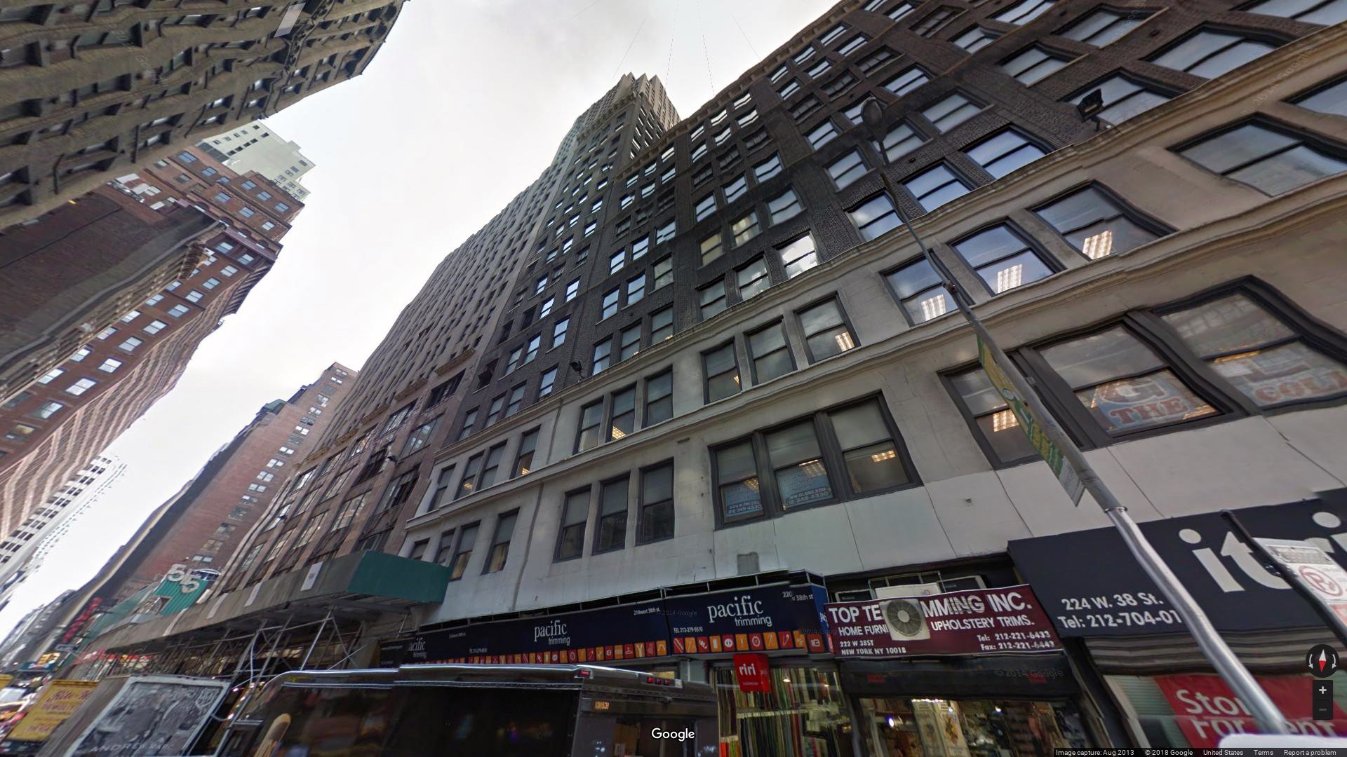 Rent Office 214 west 38th street