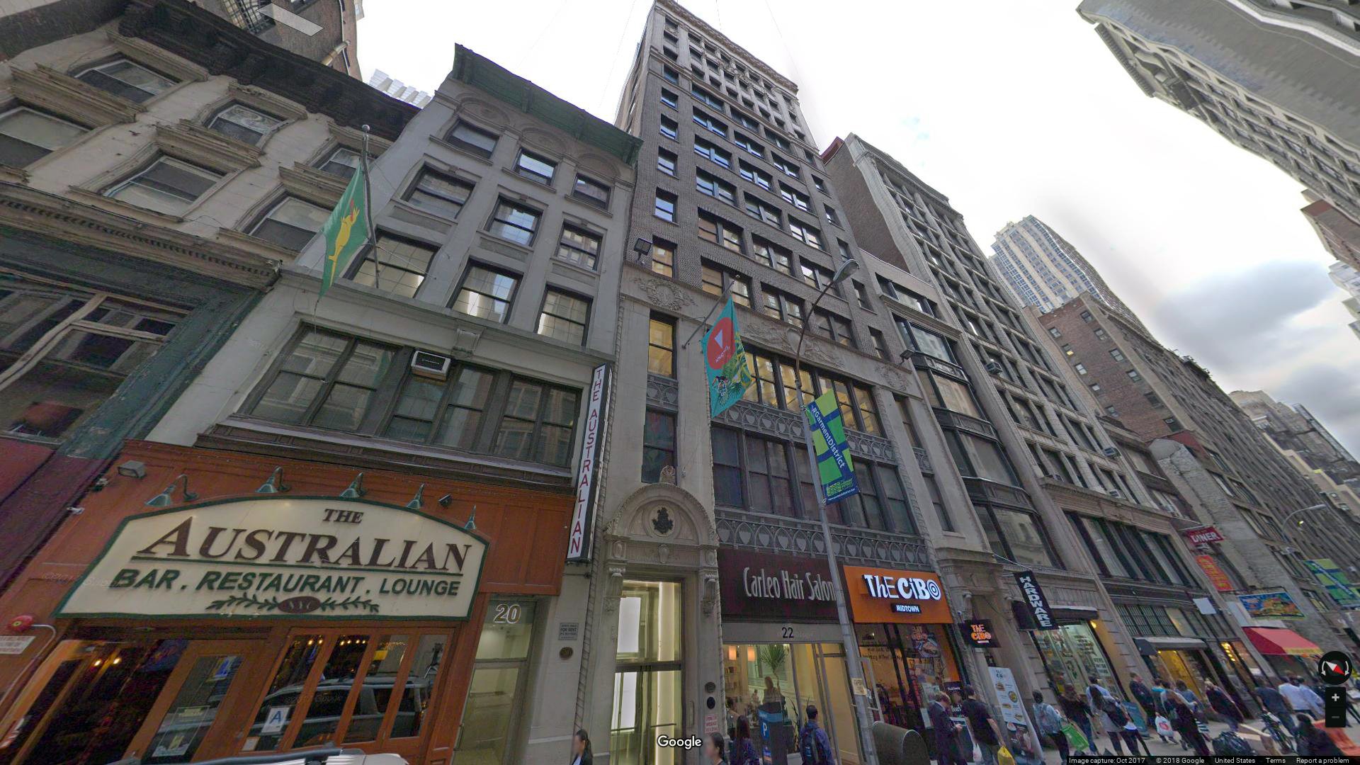 22 West 38th Street - lease office space