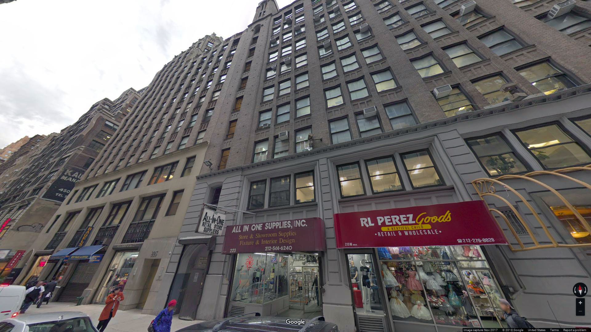 223-225 West 35th Street - let office space