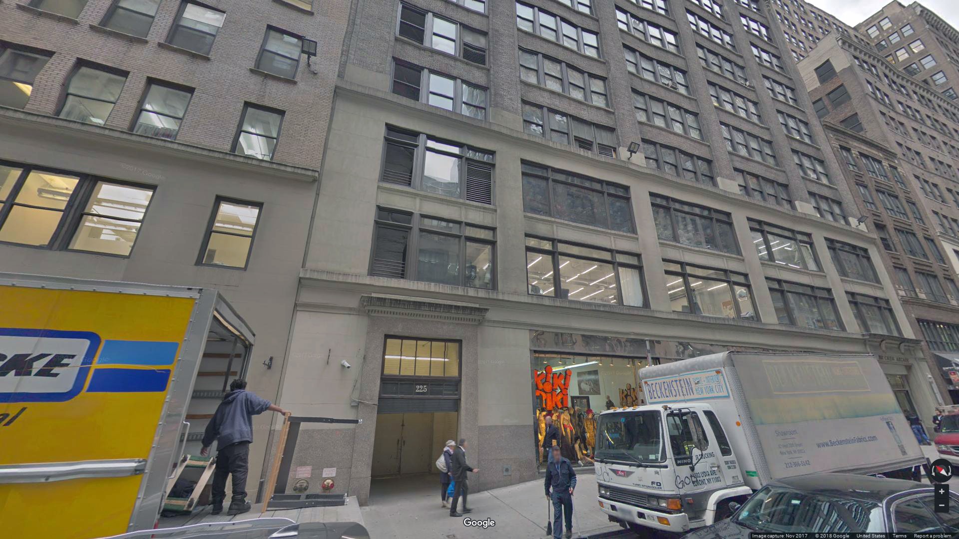 Alquiler de oficina en 225 West 37th Street.
