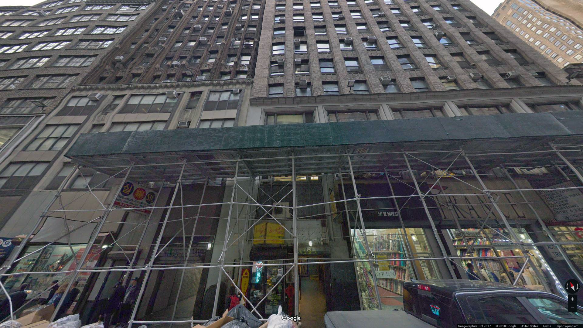 Alquilar oficina en 257-261 Calle West 38th.