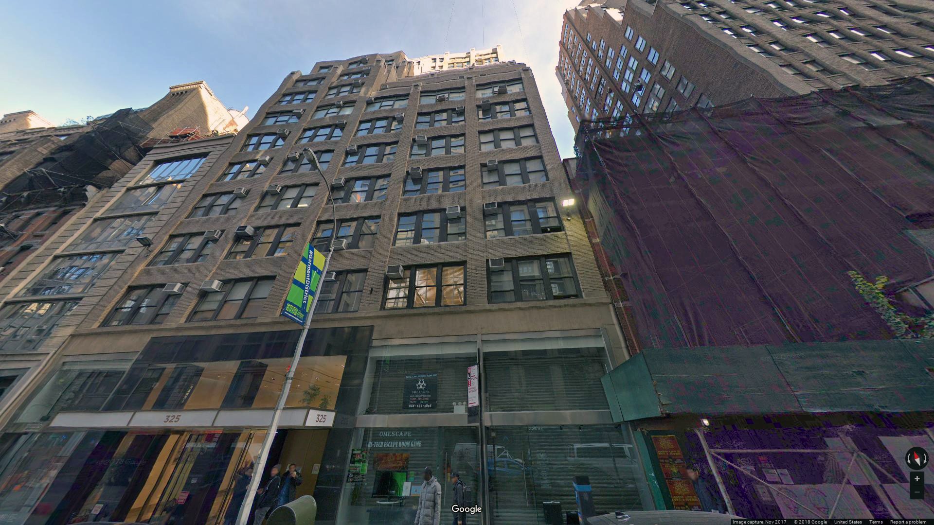 325 West 38th Street - let office space