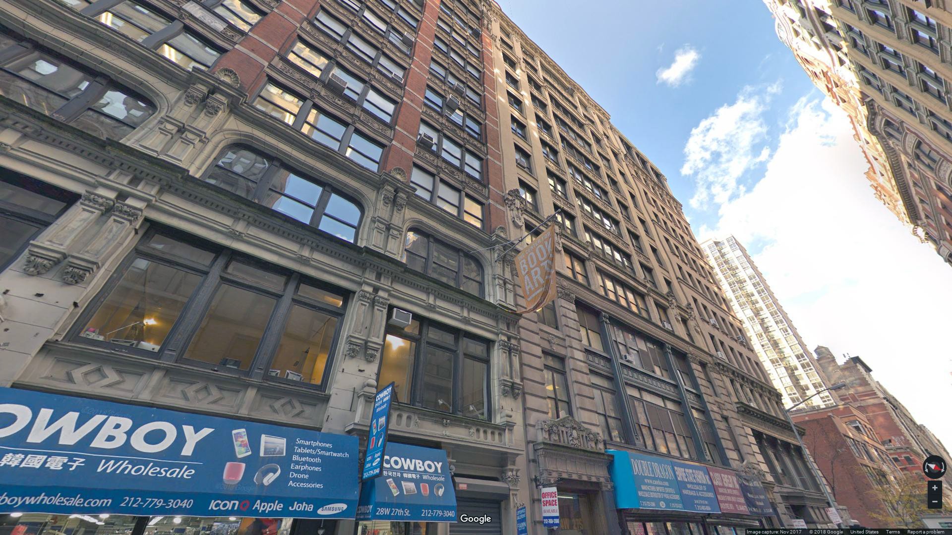 34 West 27th Street - lease office space