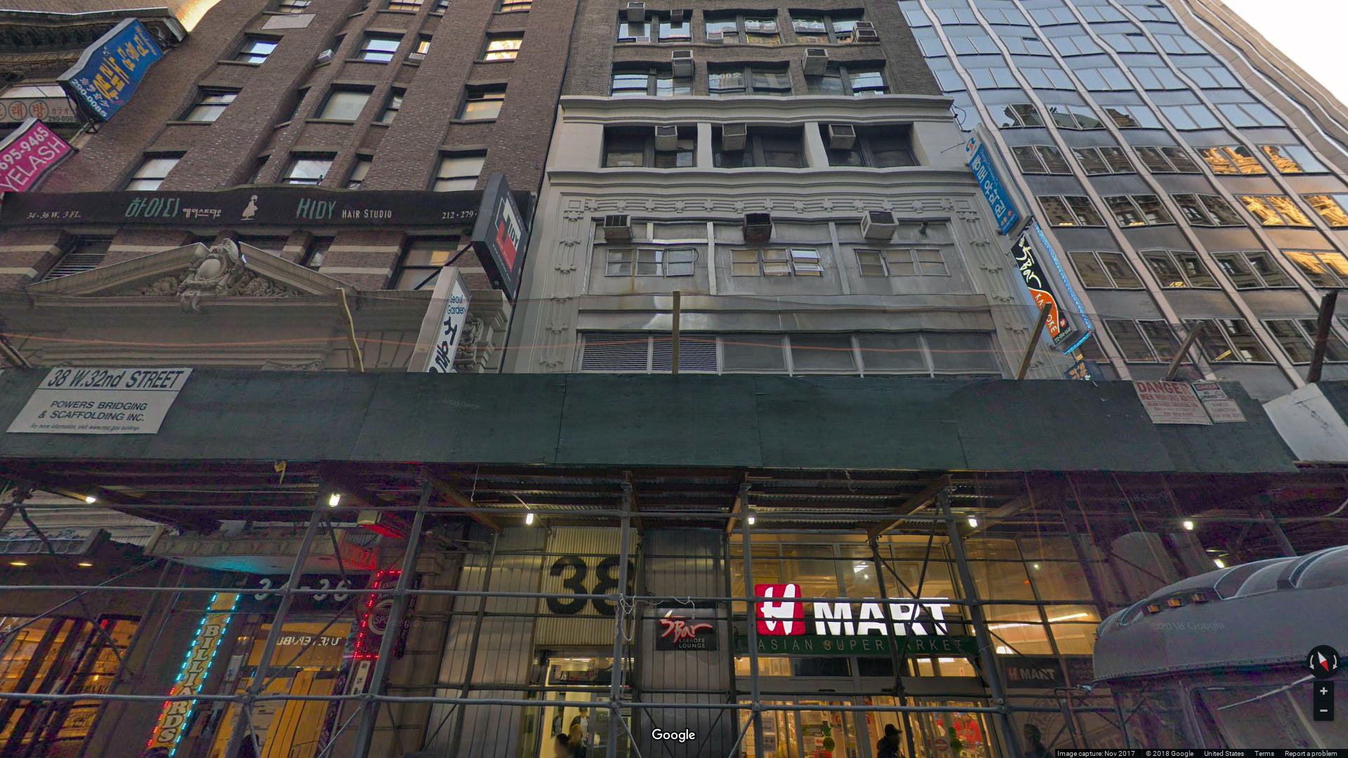 alquiler de oficina 38-40 West 32nd Street