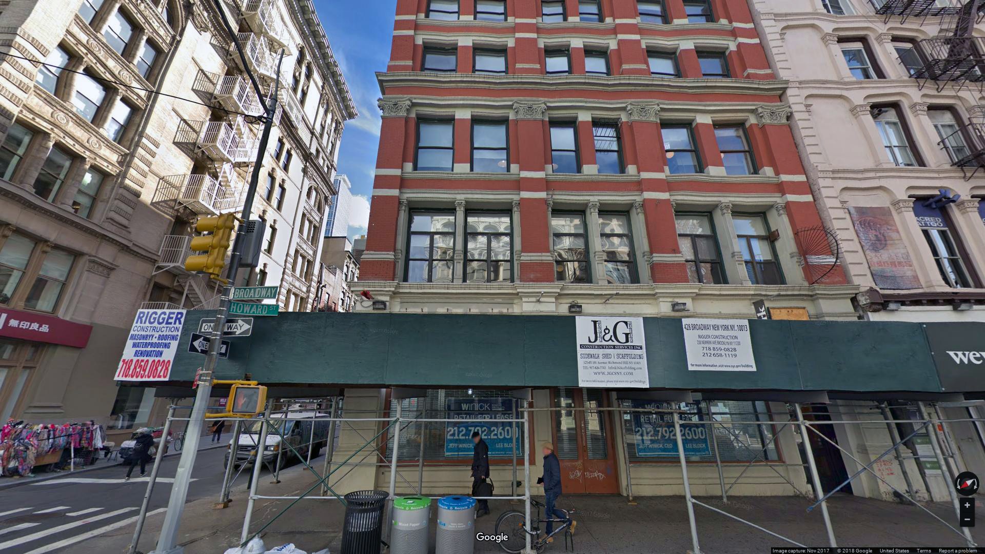 Büro an der 428 Broadway mieten