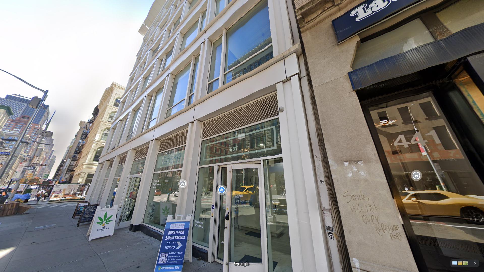 437 Broadway - let office space