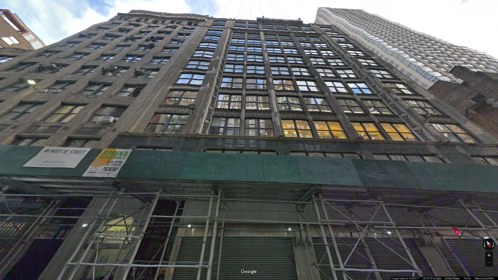 48 West 38th Street - lease office space