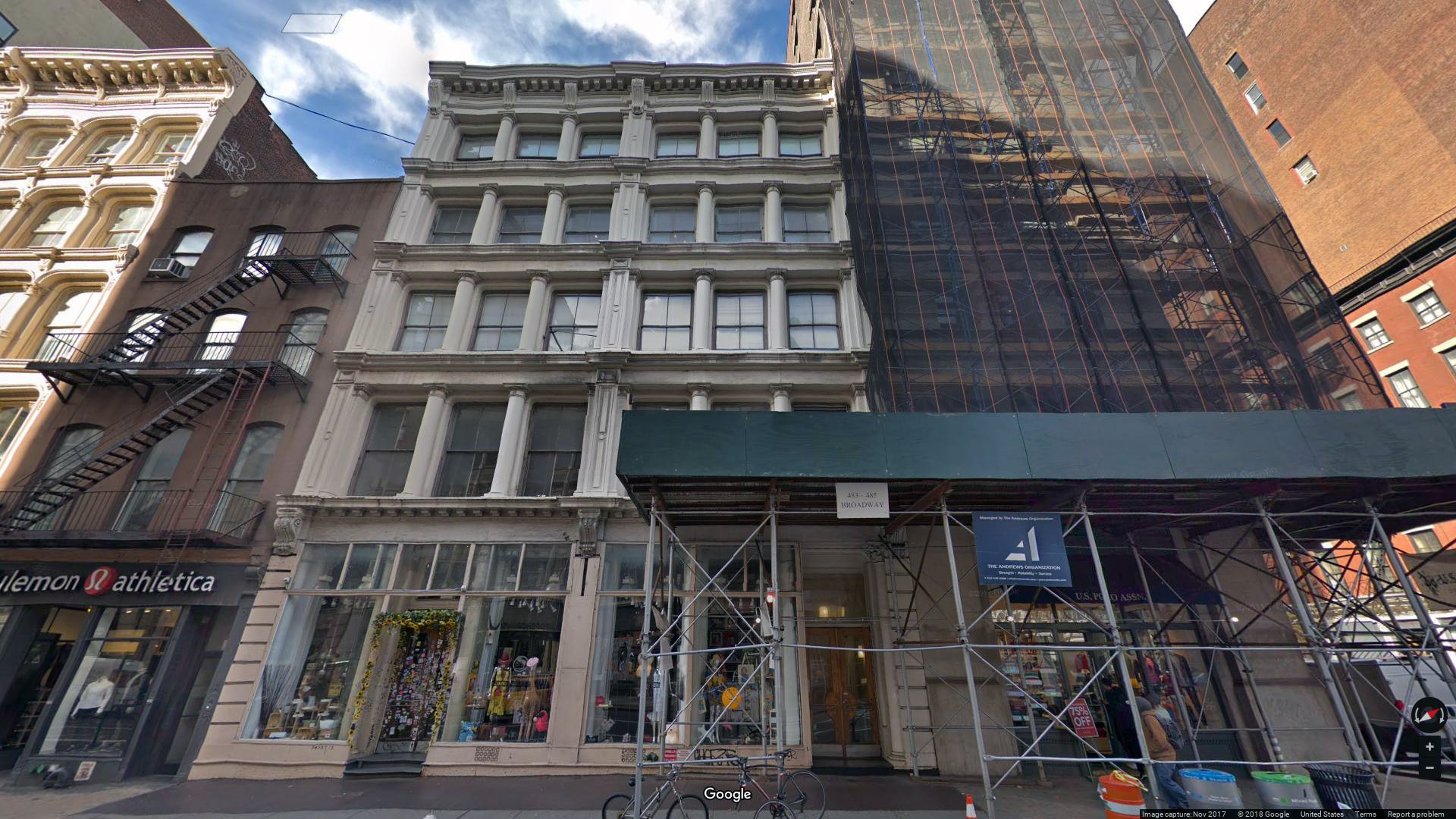 Oficina en alquiler 483-485 Broadway