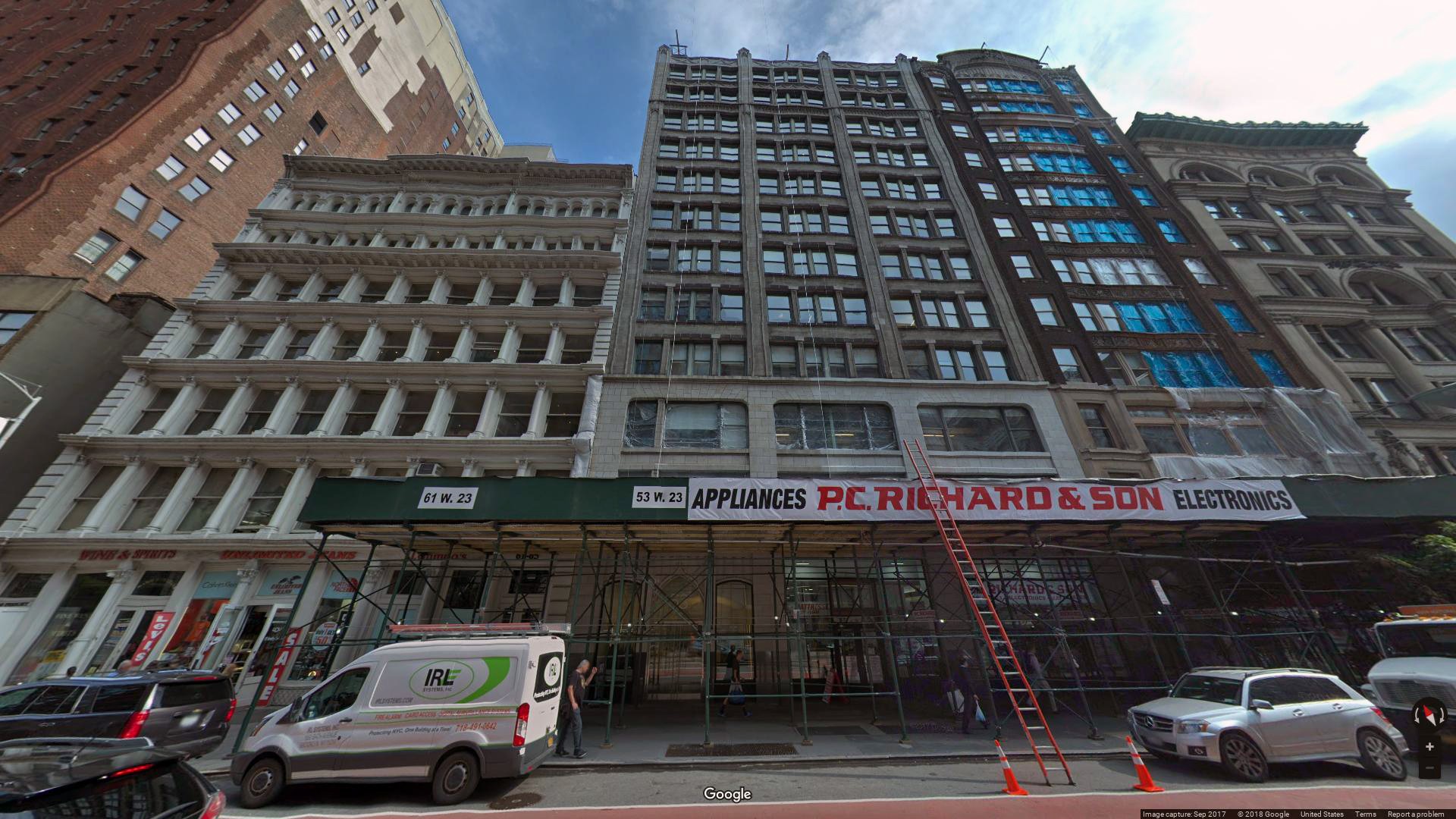 Alquiler de oficina en 53 West 23rd Street.