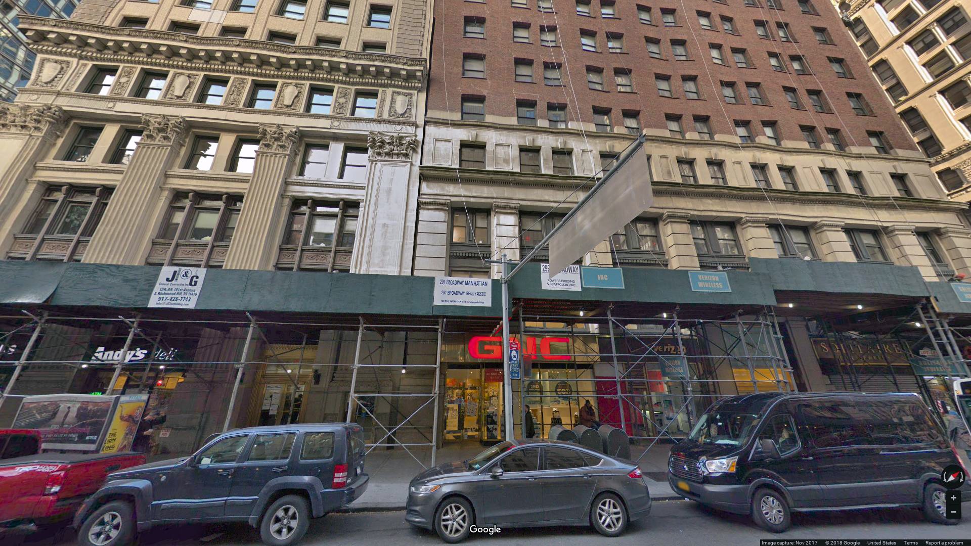 Rent, lease office 291 Broadway