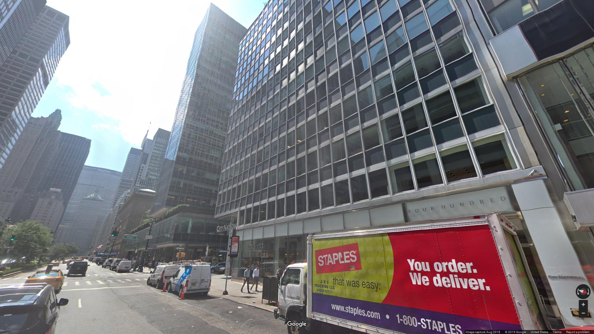 Rent, lease office 400 Park Avenue