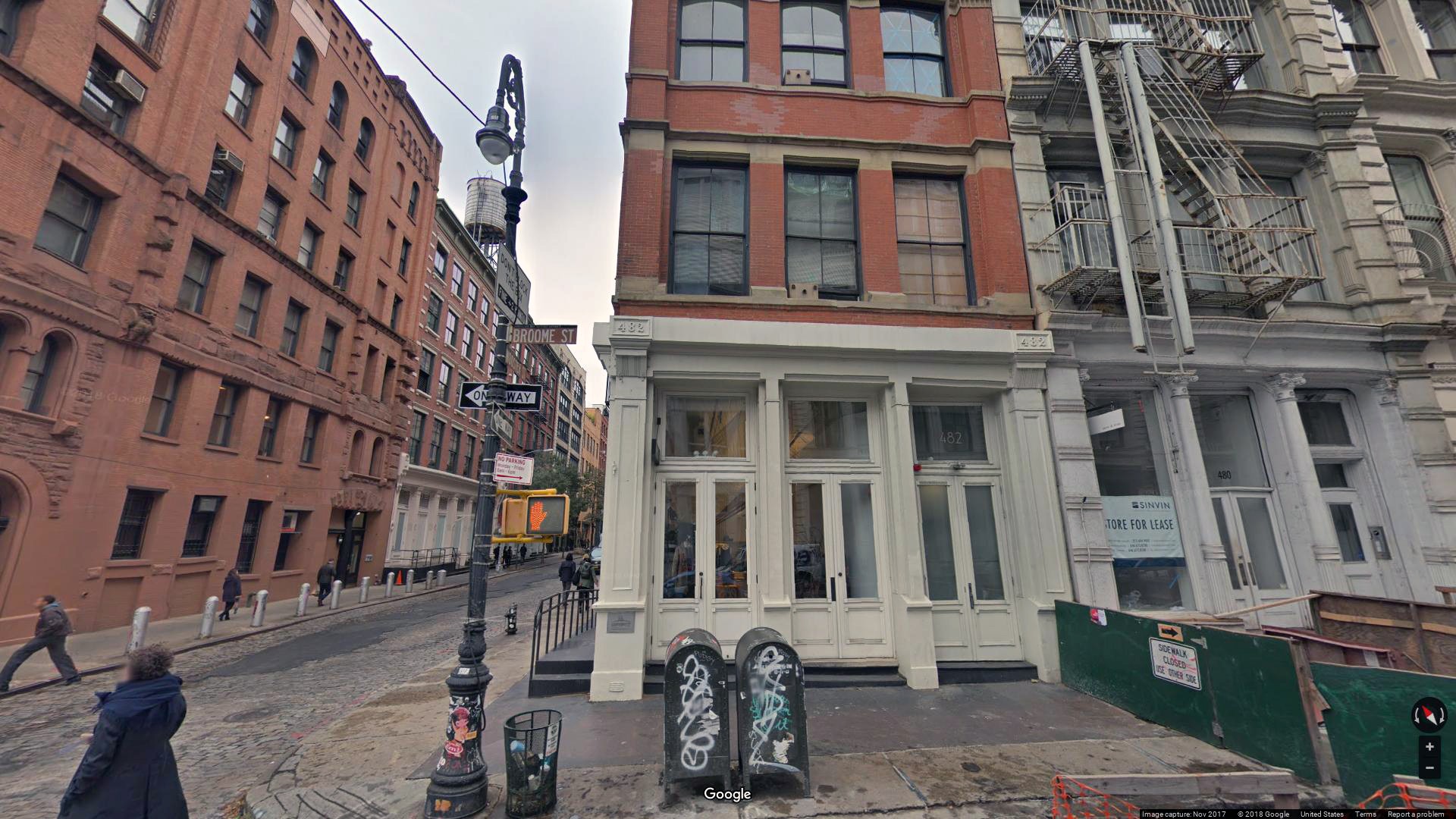 Rent, lease office 482 Broome Street