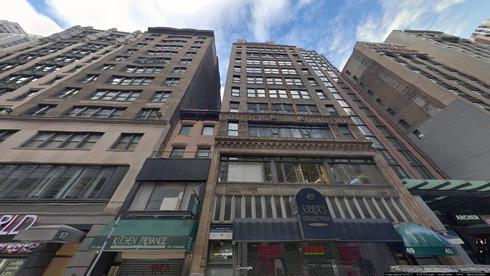 lease office 49 west 38th street
