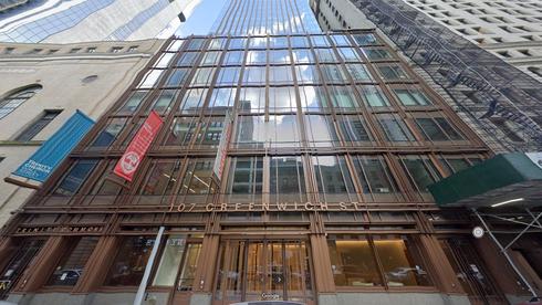 rent office 107 greenwich street