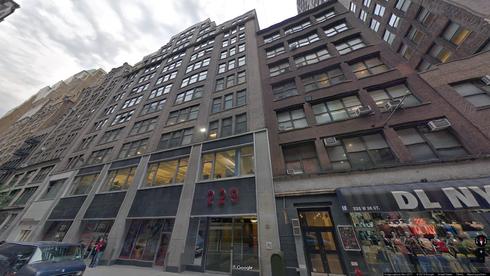 rent office 229 west 36th street