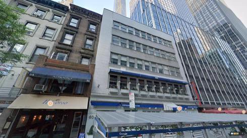 rent office 60 west 55th street