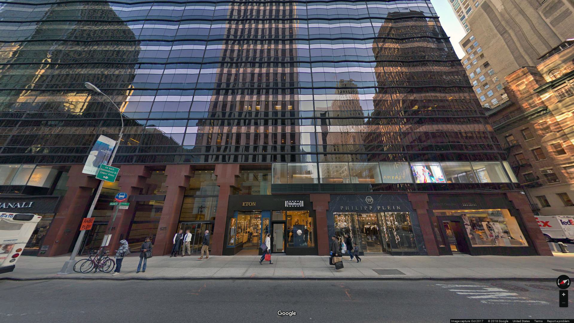 Rent, lease office 625 Madison Avenue
