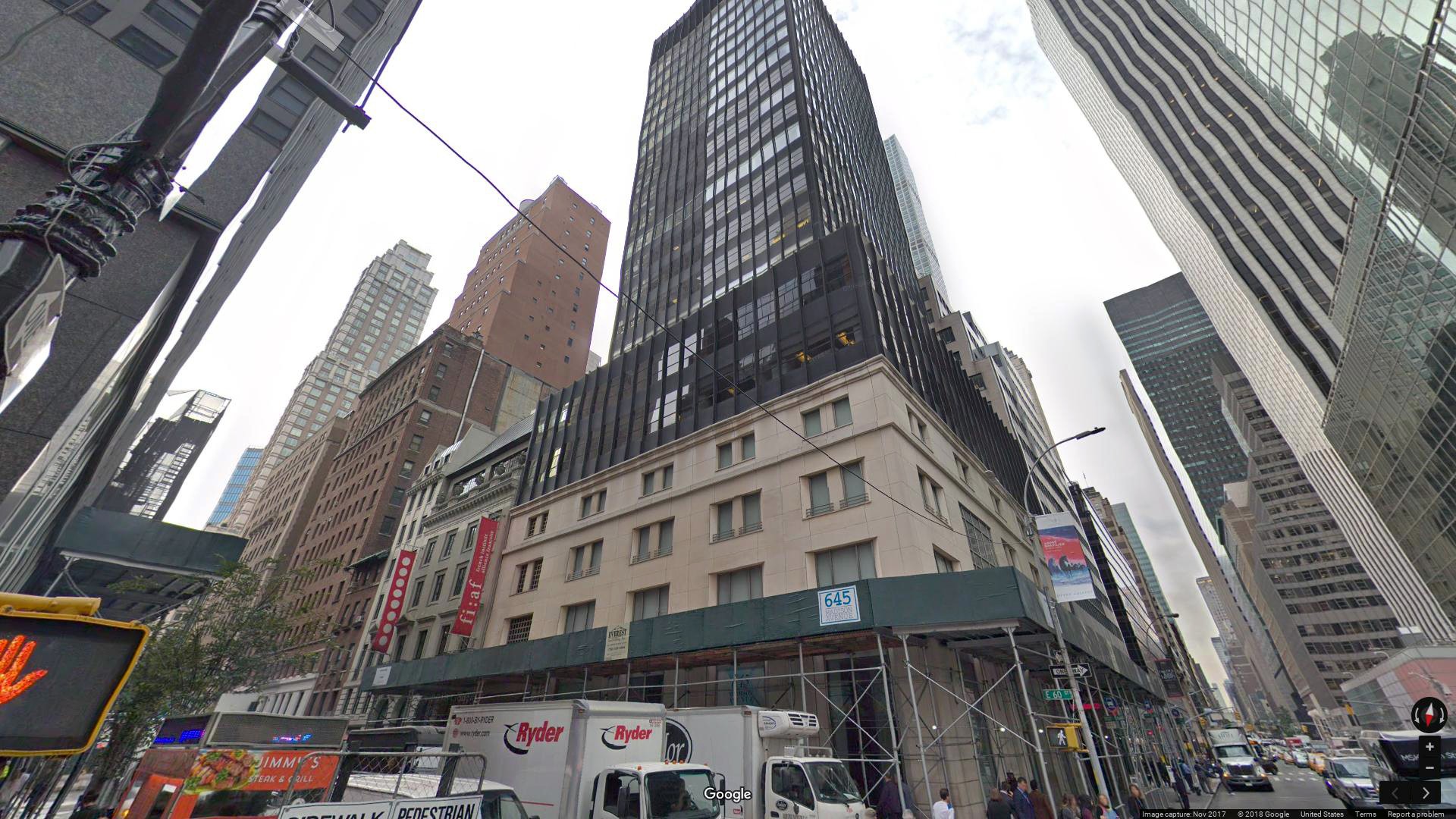 Rent, lease office 645 Madison Avenue
