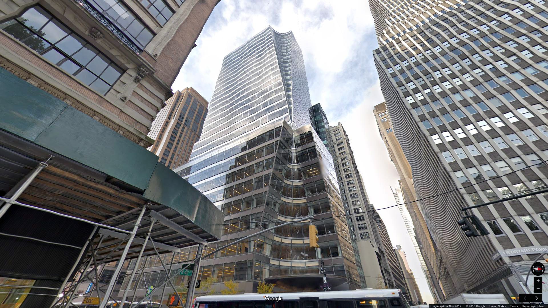 Rent, lease office 7 Bryant Park