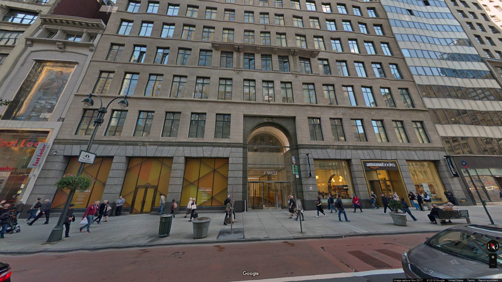 Rent, lease office 7 West 34th Street