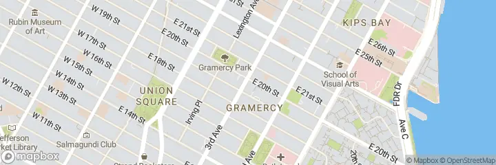 Map of Noleggia Coworking Gramercy Park