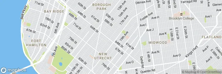 Map of Affitta Coworking a South Brooklyn