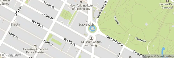 Map of Affitta Ufficio a Columbus Circle