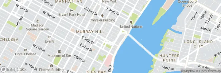 Map of Rent Fifth Avenue Retail