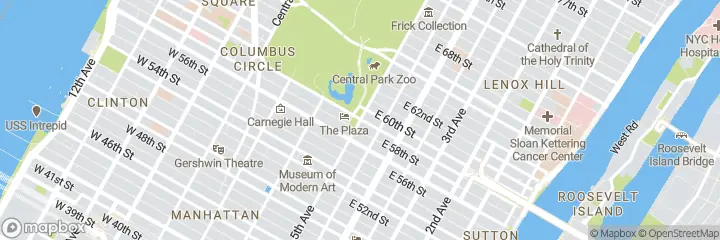 Map of Rent Office Fifth Avenue
