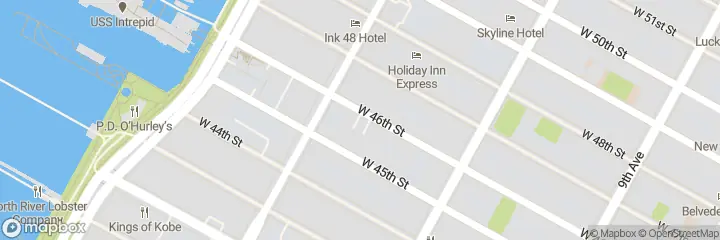 Map of Louer à Midtown West